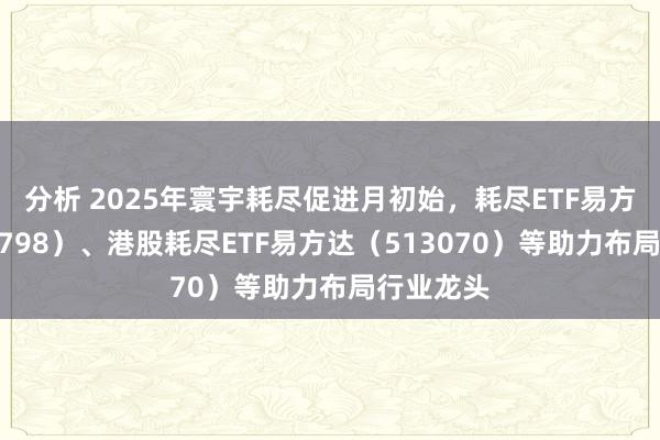 分析 2025年寰宇耗尽促进月初始，耗尽ETF易方达（159798）、港股耗尽ETF易方达（513070）等助力布局行业龙头